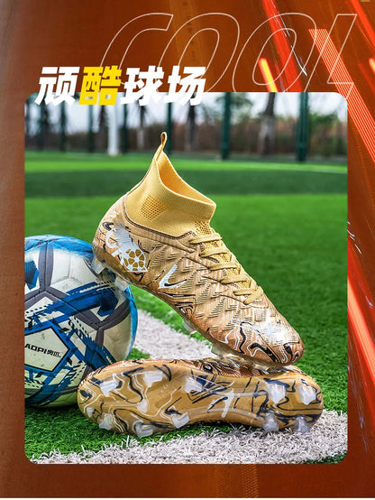New Men Professional Soccer Shoes Non-slip Football Boots Unisex Breathable Futsal Sports New Cleats Drop Shipping Ultralight