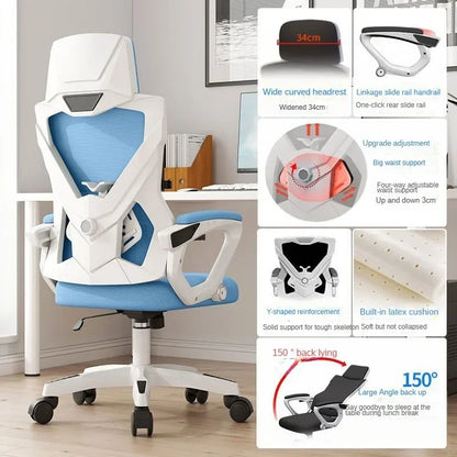 Computer Chair, Rotating Office Chair, Boss Chair, Comfortable To Lie Down, Student Bedroom, Engineering Chairs,e-sports Chairs