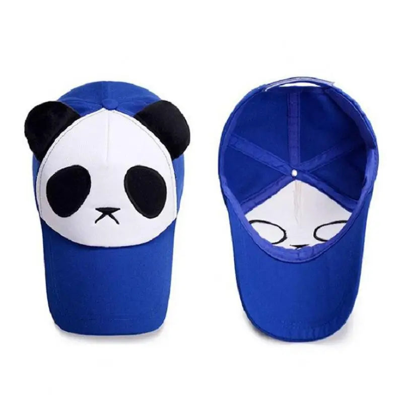 Summer Cute Panda Baseball Caps For Men Women Cotton Hip Hop Snapback Hats Sun Protection Boys Girls Outdoor Gorras Dropshipping