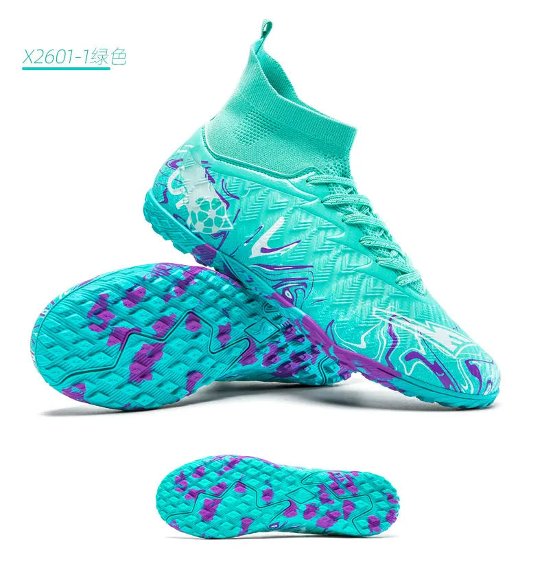 New Men Professional Soccer Shoes Non-slip Football Boots Unisex Breathable Futsal Sports New Cleats Drop Shipping Ultralight