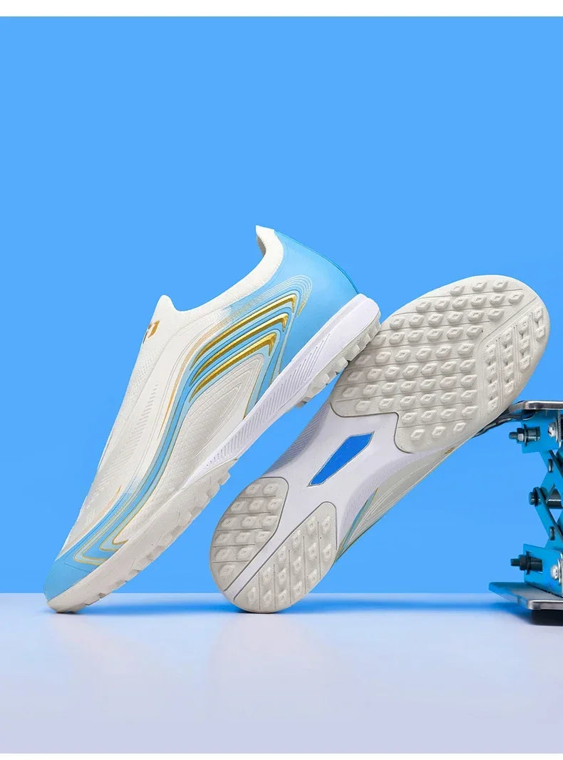 Nouvelles chaussures de football pour hommes TF/FG, modèle professionnel unisexe, très populaires, chaussures de futsal ultra-légères, chaussures de football de haute qualité, chaussures de sport pour femmes.
