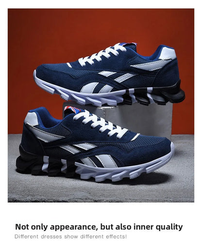 2026 new men's and women's running shoes breathable casual sneakers anti-slip vibration comfortable walking shoes 38-46