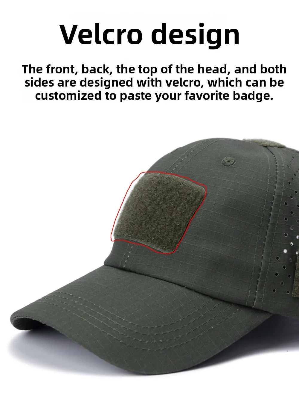 Cappellino da baseball casual sportivo traspirante con motivo mimetico da uomo, cappello da sole per appassionati di stile militare, cappello tattico, cappello da addestramento militare, cappello a secchiello