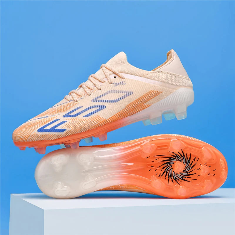 New Men Soccer Shoes Match Football Boots Sneakers Non-Slip Grass Cleats High-quality Futsal Indoor Hot-selling High-top Outdoor
