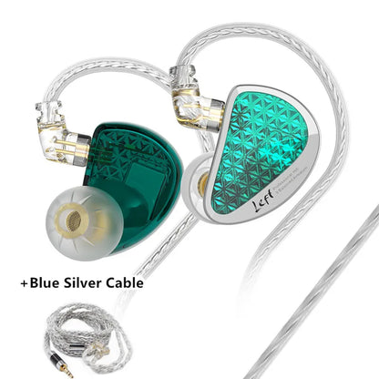 KZ AS16 Pro 16BA Balanced Armature In Ear Earphones HiFi Monitor Headphones with Detachable Cable Noise Cancelling Earbuds
