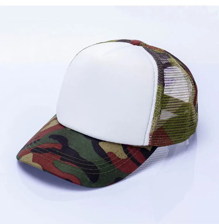 Sublimation Blank Hats Baseball Cap Snapback Hat For Boy Men Women Adjustable Hats Fashion New Sports Advertising Caps