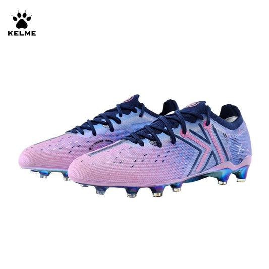 KELME FG -ammattilaistason jalkapallokengät pitkillä nastoilla, luonnonnurmelle, ottelutason jalkapallokengät, sisäkäyttöön, liukumattomat jalkapallokengät