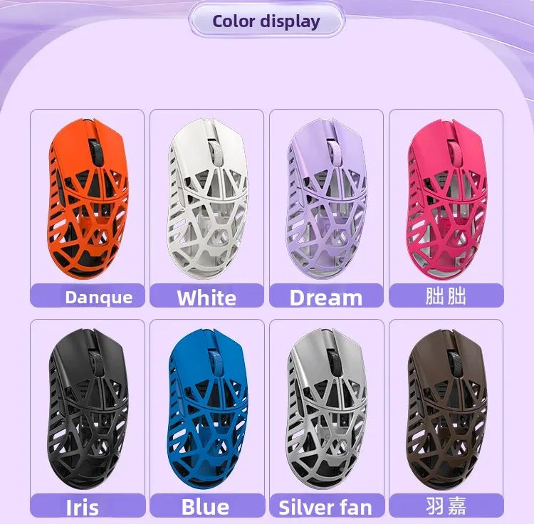 Wlmouse Mini Pro Professional Mouse Lightweight magnesium alloy three mode wireless game mouse 8K return rate PAW3950 DPI30000