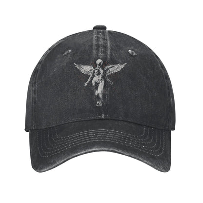 Summer Garbage rock Nirvanas 2026 Baseball Cap Sun  Breathable Design Washed Trucker Hat Women Trendy Kpop Rock Baseball Caps