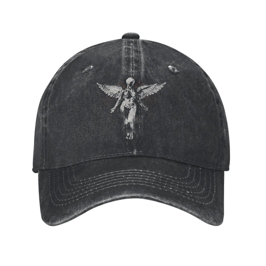 Summer Garbage rock Nirvanas 2026 Baseball Cap Sun  Breathable Design Washed Trucker Hat Women Trendy Kpop Rock Baseball Caps