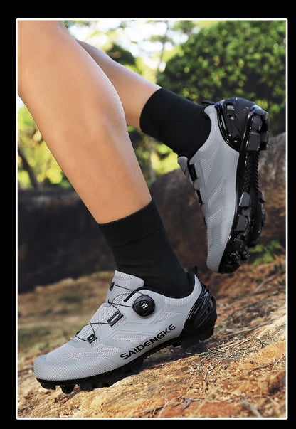 Zapatillas de ciclismo unisex nuevas, profesionales, ligeras, de lujo, originales, de carretera, de goma, para MTB, de competición, de moda, para bicicleta urbana y deportes callejeros