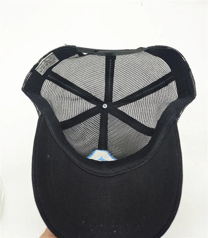 Summer autumn Kid Boy Cartoon Letter Embroidered Baseabll Caps Children Girls Outdoor Leisure Mesh Sport hats