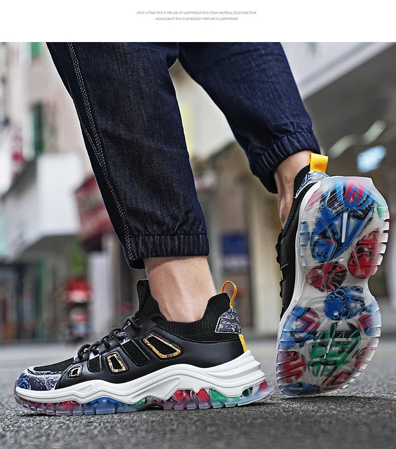 2023 new Shoes For men Sneakers Male casual Mens Shoes tenis Luxury shoes Trainer Race Breathable Shoes fashion loafers running