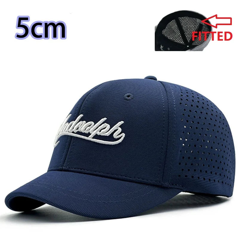 Casquettes de baseball à fond fermé, grande taille, en maille respirante, style « trucker », pour hommes à la tête large, casquette de sport haute, extra-large, 60 cm, 65 cm