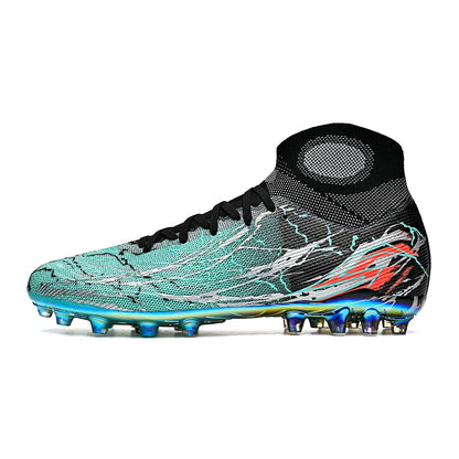 Chaussures de foot Premium AG FG, tige en tissu PU doux au toucher, semelle antidérapante en TPU, qualité fiable pour l'entraînement et la compétition