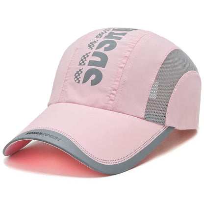 Stay Protected in Style: UV Protection Baseball Cap with Quick-Drying Soft Top, Breathable Strapback for Hiking, Fishing & Outdo