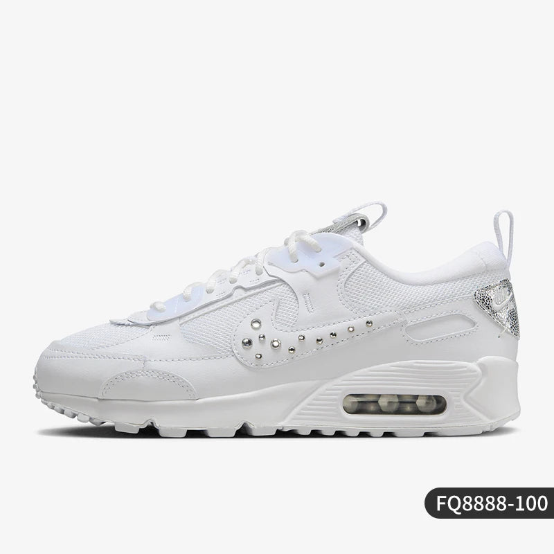 Oryginalne jesienne damskie buty codzienne Nike z niską cholewką, wytrzymałe, model FQ8888-100