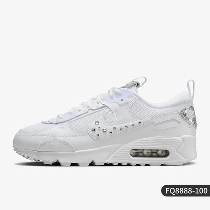 Oryginalne jesienne damskie buty codzienne Nike z niską cholewką, wytrzymałe, model FQ8888-100