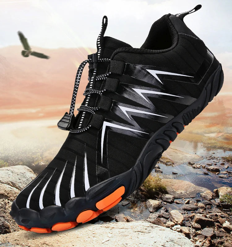 Men's Cross-Trainer | Barefoot & Minimalist Shoe | Zero Drop Sole | Wide Toe Box Aqua Shoes Five-finger Swimming Shoes