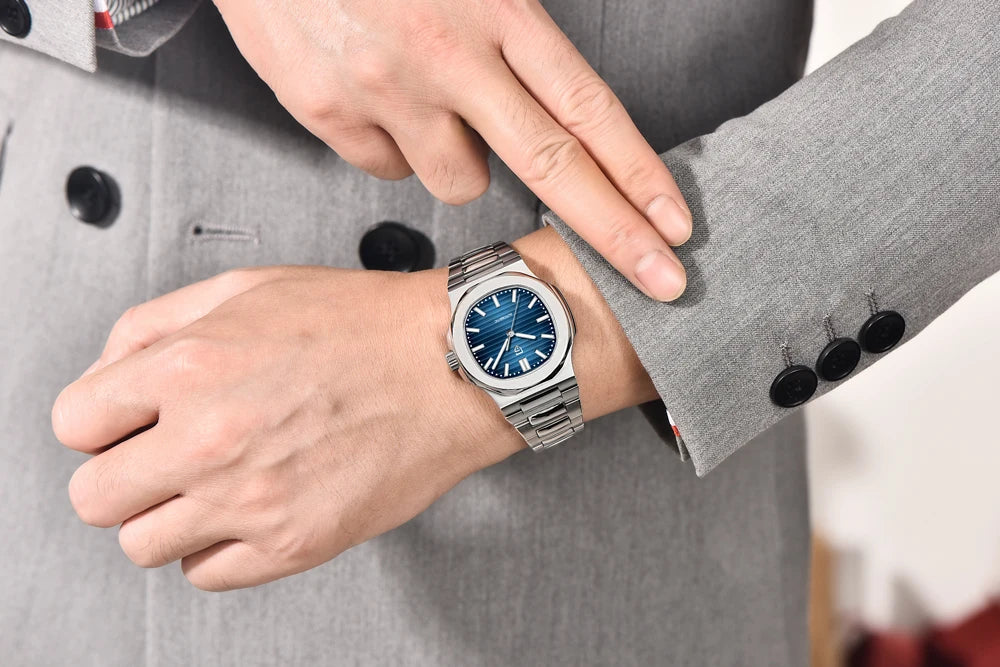 PAGANI DESIGN 2025 New Men's Watches Luxury Automatic Watch For Men Mechanical 40MM WristWatch Stainless Steel AR Sapphire glass