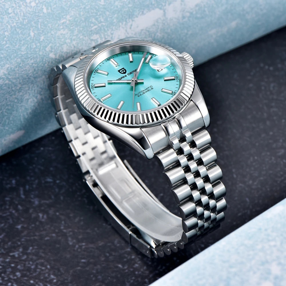PAGANI DESIGN 40MM Men Mechanical Watch Top Luxury Japan movement Automatic Watch Sport Stainless Steel Waterproof Men Watches