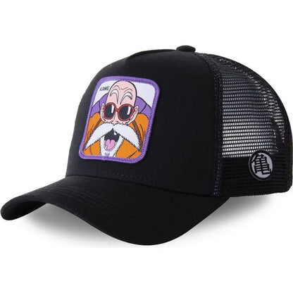 Casquette de baseball en coton Dragon Ball Styles Anime Son Goku - Hommes et femmes - Hip-hop - Papa - Casquette en maille ajustable - Casquette de camionneur