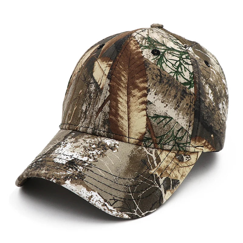 Camouflage til mænd og kvinder, baseballkasket, udendørssport, jungle, jagt, solhat, unisex, bomuld, taktiske kasketter, Gorras MZ0438