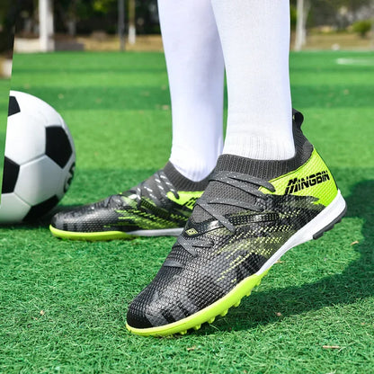 Męskie buty piłkarskie na sztuczną murawę, profesjonalne buty piłkarskie, oddychająca siatka, młodzieżowe buty piłkarskie, antypoślizgowe męskie trampki, Society Chuteira