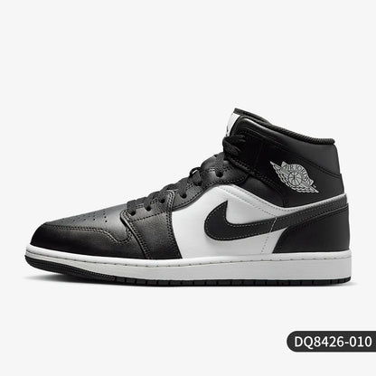 „Nike“ oficialūs autentiški „Air Jordan 1 Mid“ vyriški aukšti sportiniai bateliai DQ8426-010