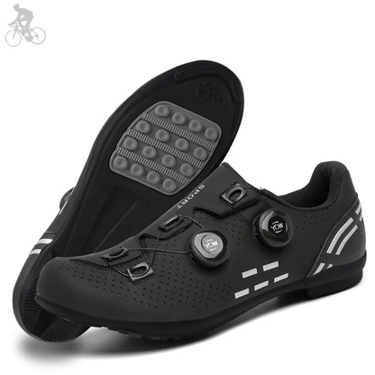 Lock-Free Cycling Shoes Flat Pedal Shoes Men Bike Cleat Sneaker MTB Bicycle Biking Women Breathable Indoor Boots
