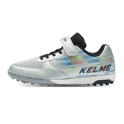 Kelme Children's Soccer Shoes TF Nail Shoes for Elementary School Students Artificial Grass Five-a-Side Football Shoes