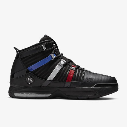 „Nike“ originalūs „Zoom LeBron III QS“ vyriški nauji krepšinio bateliai DO9354-001
