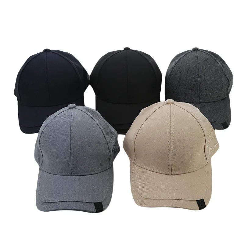 Snel drogende zonnepet voor dames, casual sportpet voor heren, grote maat baseballpet, 60-65 cm, verstelbare zonneklep, pet met klep