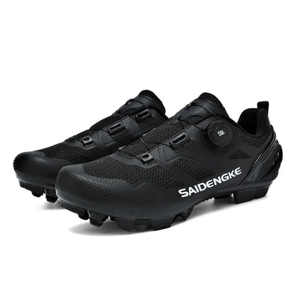 Unisex Cycling  MTB Shoes Men Mountain Sneakers Footwear Dirt Bike Racing Clit Bicycle Woman Mtb Speed Cleat Biking