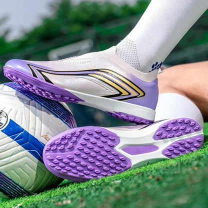 Nouvelles chaussures de football pour hommes, légères, antidérapantes, pour futsal, chaussures de football très vendues, baskets de match, crampons pour terrain intérieur et extérieur, haute qualité