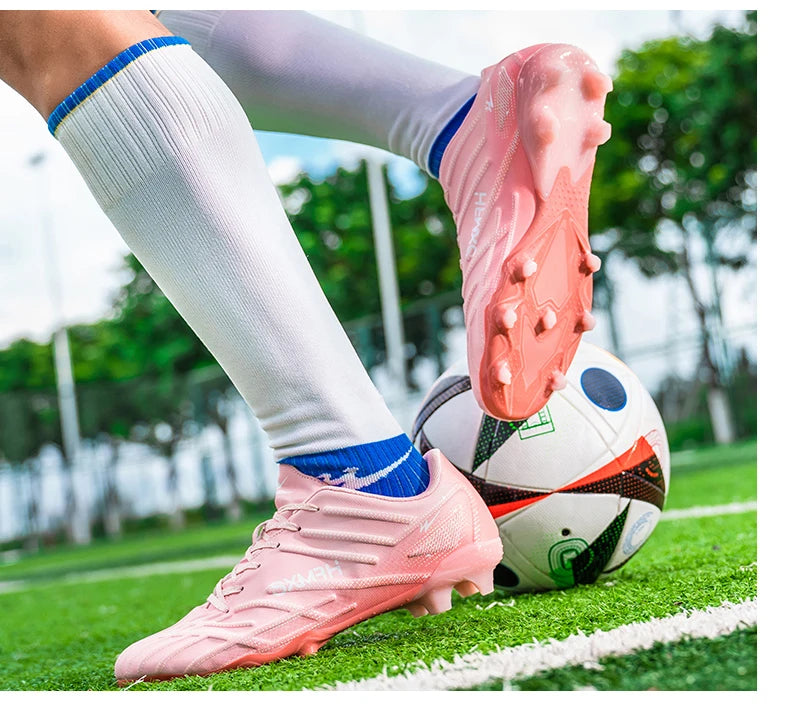 Buty piłkarskie Double Star Adult Youth AG – antypoślizgowe, wytrzymałe buty do piłki nożnej na sztuczną i naturalną trawę, przeznaczone do treningów i meczów, dla mężczyzn i kobiet