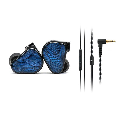 TRUTHEAR Zero:BLUE2 Dual Dynamic Driver Earphones Wired IEMs, HiFi In-Ear Headphones with Detachable 0.78mm 2Pin Cable, 3.5mm Plug