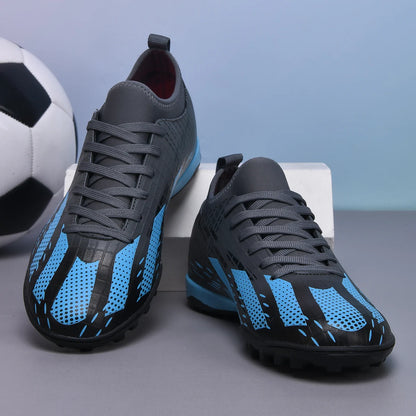 Chaussures de football pour homme, chaussures de futsal, chaussures de football en salle, sport, match, entraînement, enfants, crampons TF, gazon, cheville, best-seller, haute qualité, légères