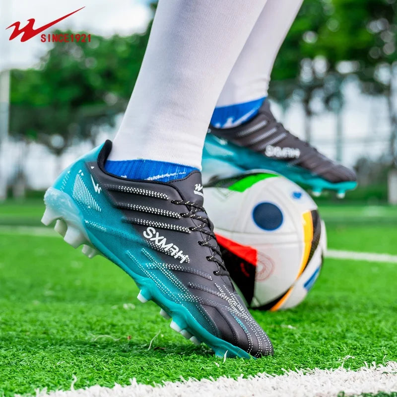 Buty piłkarskie Double Star Adult Youth AG – antypoślizgowe, wytrzymałe buty do piłki nożnej na sztuczną i naturalną trawę, przeznaczone do treningów i meczów, dla mężczyzn i kobiet