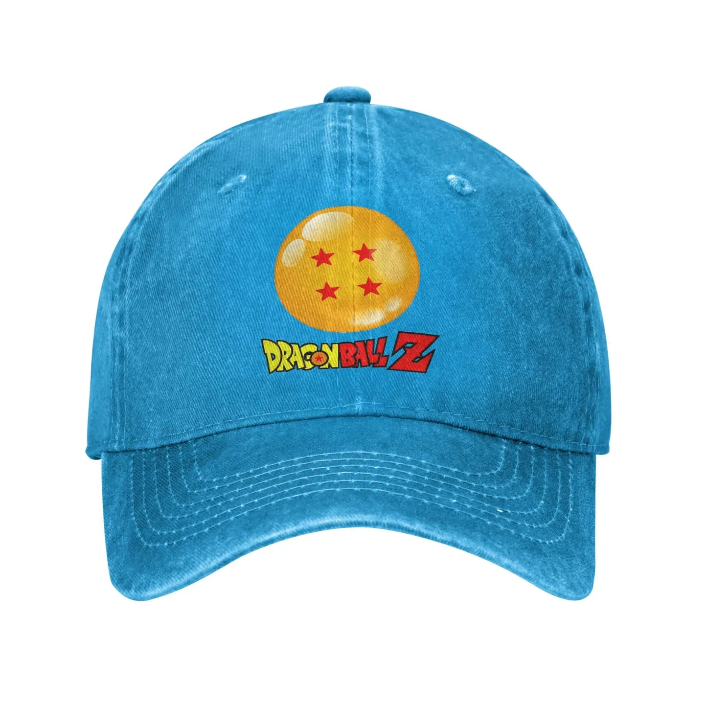 Produit gaming premium Fraquane Star Dragon Sphere Anime Goku Unisex Style Baseball Caps Dragon Ball Distressed Denim Hats Cap Outdoor Adjustable Fit Sun Cap