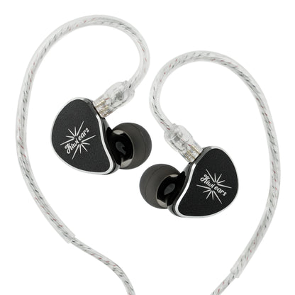 Kiwi Ears Belle 10mm DLC Dynamic Driver In-Ear Monitor HiFi Wired Earbuds with Silver-Plated Cable, Professional Audiophile IEM by Linsoul