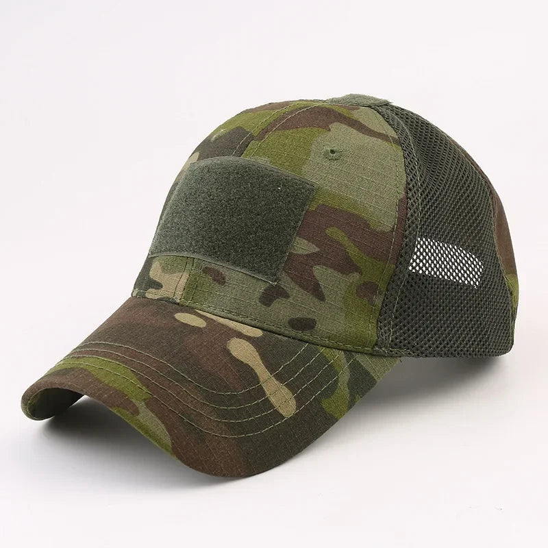 Cappellino unisex sportivo da esterno con protezione solare ad asciugatura rapida - Cappellino casual da uomo - Cappellino unisex da donna - Cappellino mimetico da caccia e pesca - Cappellino da baseball in stile militare