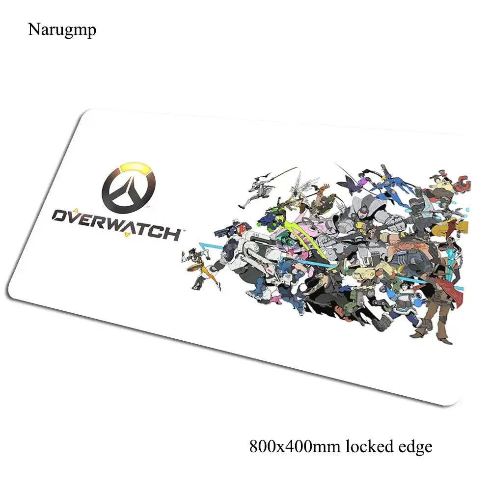 Overwatch pelės kilimėlis 80x40cm, žaidimų pelės kilimėlis, Helovino dovana, didelis pelės kilimėlis žaidėjams, kompiuterio stalo kilimėlis, notebook pelės kilimėlis PC