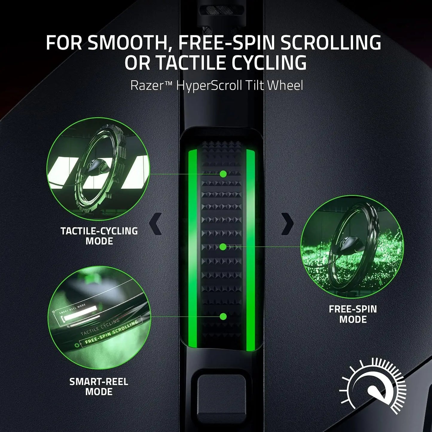 Razer Basilisk V3 Wired Gaming Mouse, 26000 DPI Optical Gaming Mouse with RGB Lighting, 11 Programmable Buttons, Ergonomic Wired Gaming Mouse for PC & Laptop