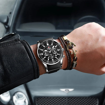 REWARD Men's Watches 81011M Sports Silicone Quartz Men's Watch Waterproof Calendar Chronograph Luminous Watches Men