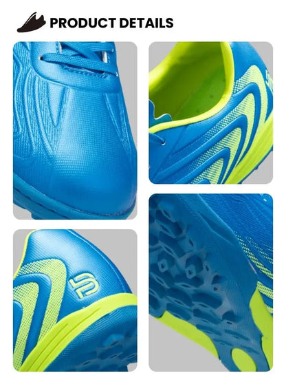 Baasploa Men Football Shoes Brand Comfort Lightweight Turf Training Soccer Shoes Professional Male Soft Sneakers Non-Slip