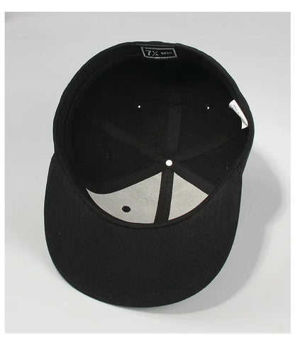 Powiększona, pogłębiona czapka typu snapback w rozmiarze XxxxL 65 cm, całkowicie zamknięta, dla mężczyzn i kobiet, z płaskim daszkiem, czapka hip-hopowa, dopasowana, letnia czapka baseballowa typu snapback