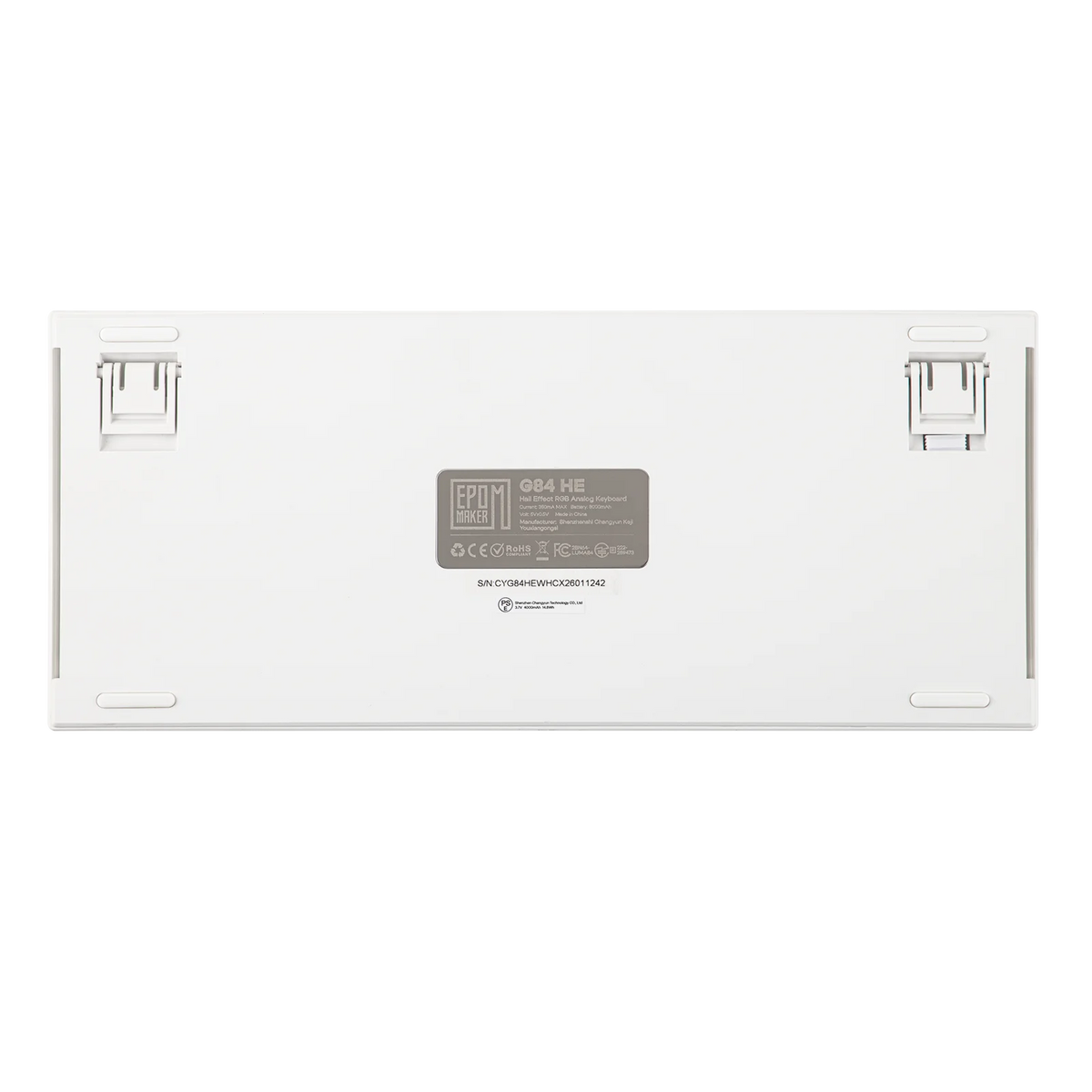EPOMAKER G84 HE 75% ANSI US Layout Gasket Wired/BT/2.4Ghz Wireless Hall Effect Magnetic Mechanical Keyboard 8K Polling & 8000mAh