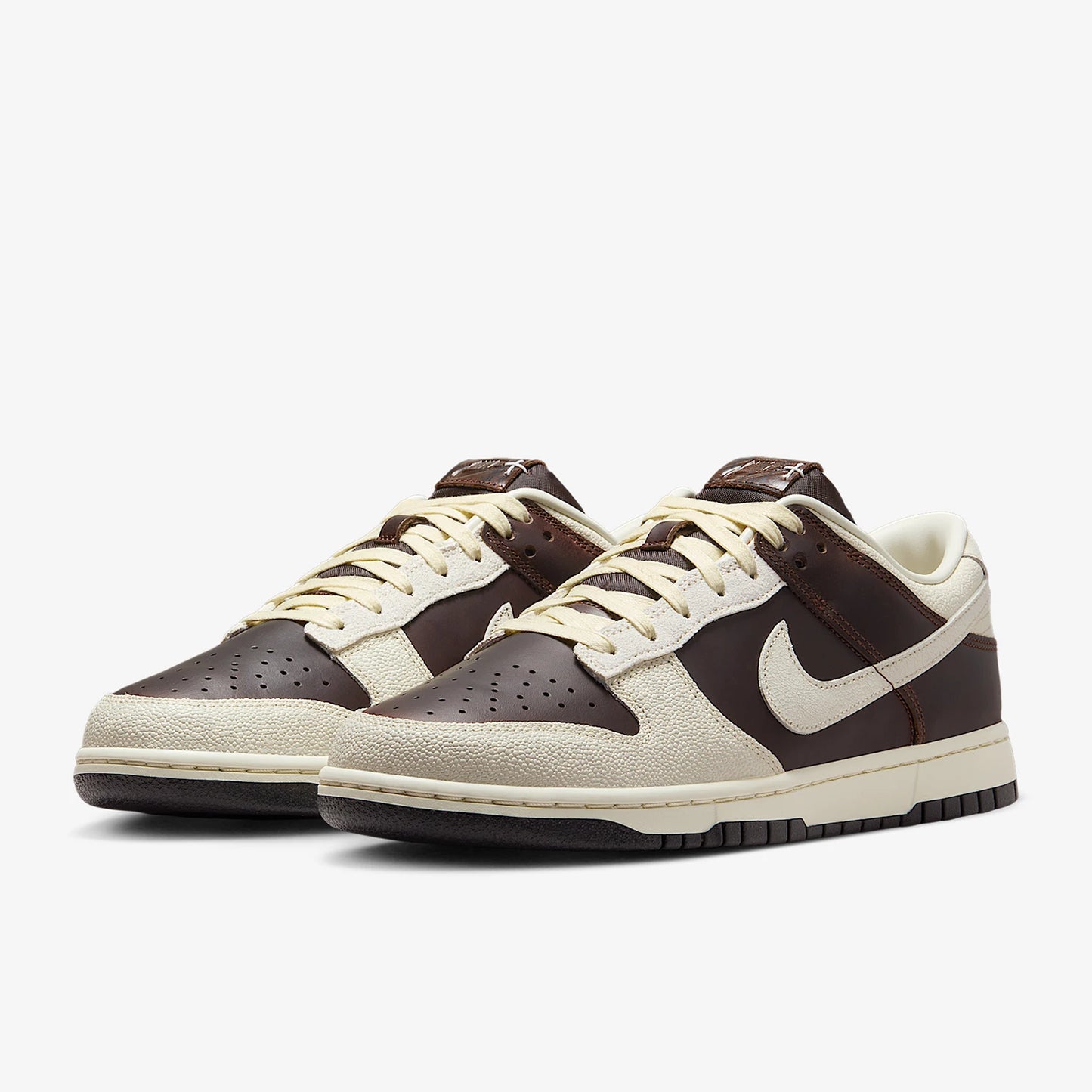 Nike Authentic Dunk Low Men's Durable Classic Leather Breathable Sneakers IH7333-200
