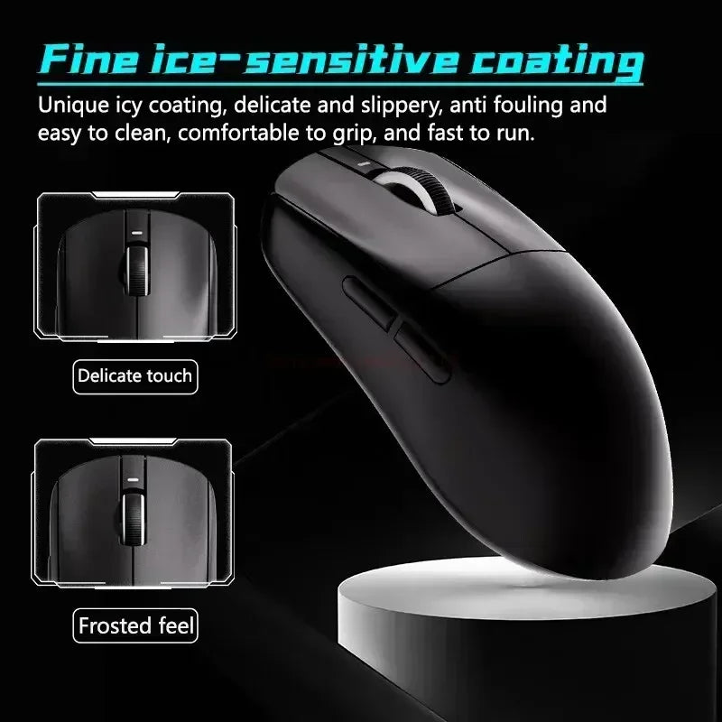 VXE Dragonfly R1 Pro Max Gaming Mouse, Wireless Bluetooth Gaming Mouse with PAW3395 Sensor, Rechargeable Lightweight Ergonomic Esports Mouse